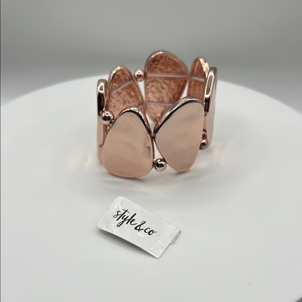 Style & Co. Rose Gold Women's Bracelet 6 1/2” 6.5 inches - Picture 2 of 4